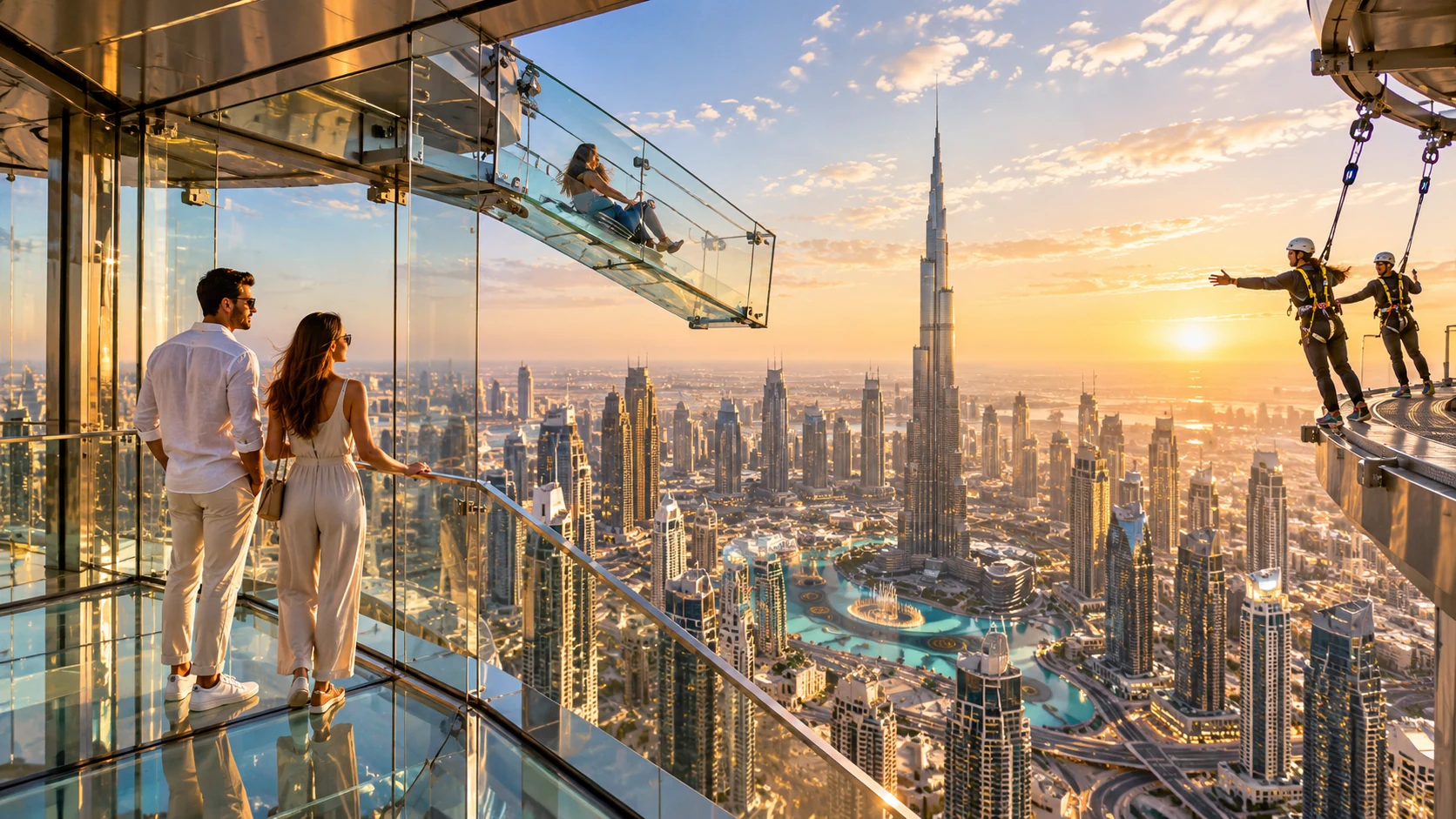 Sky Views Observatory Dubai tickets and panoramic skyline experience