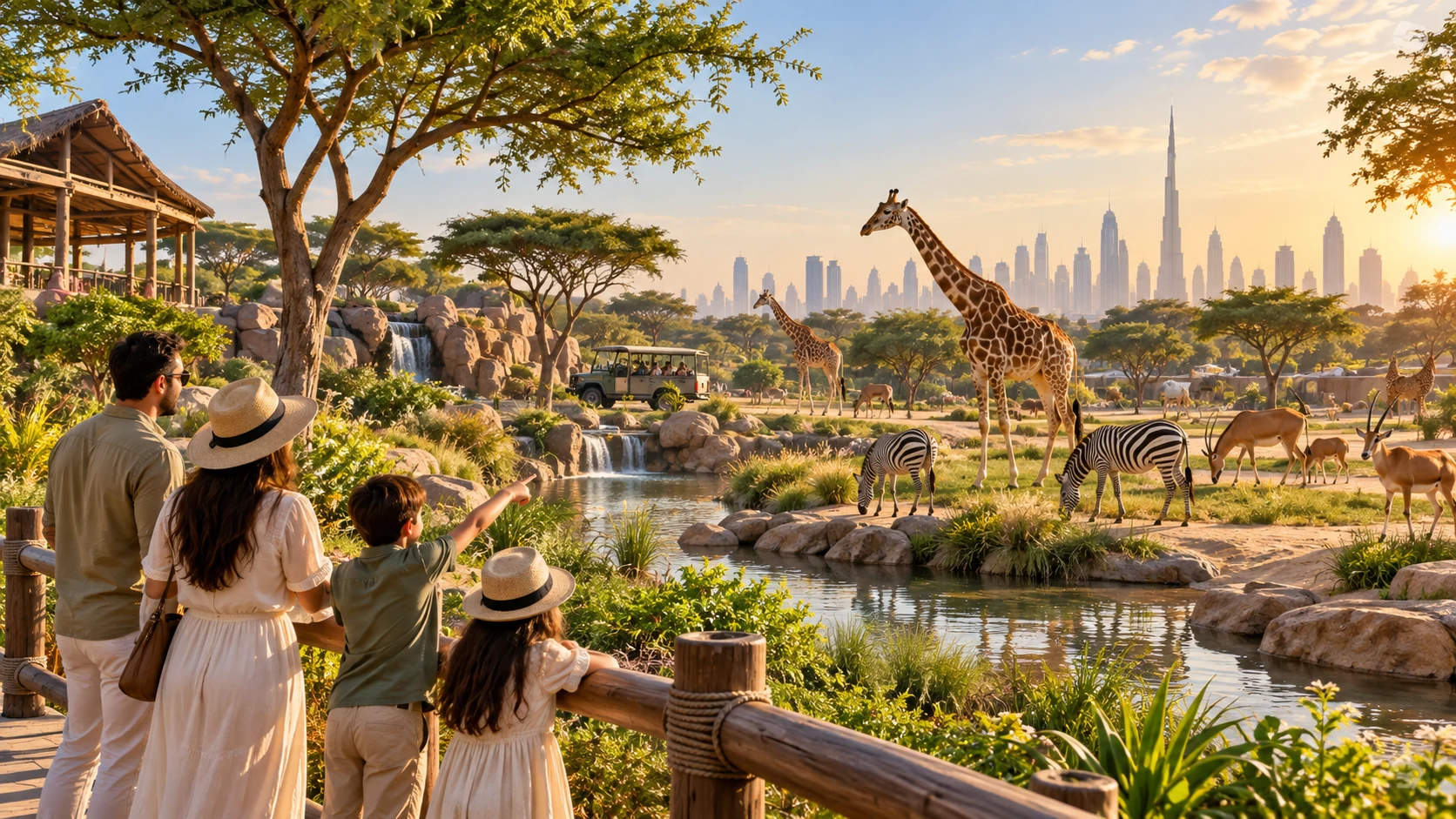 Dubai Safari Park Tour