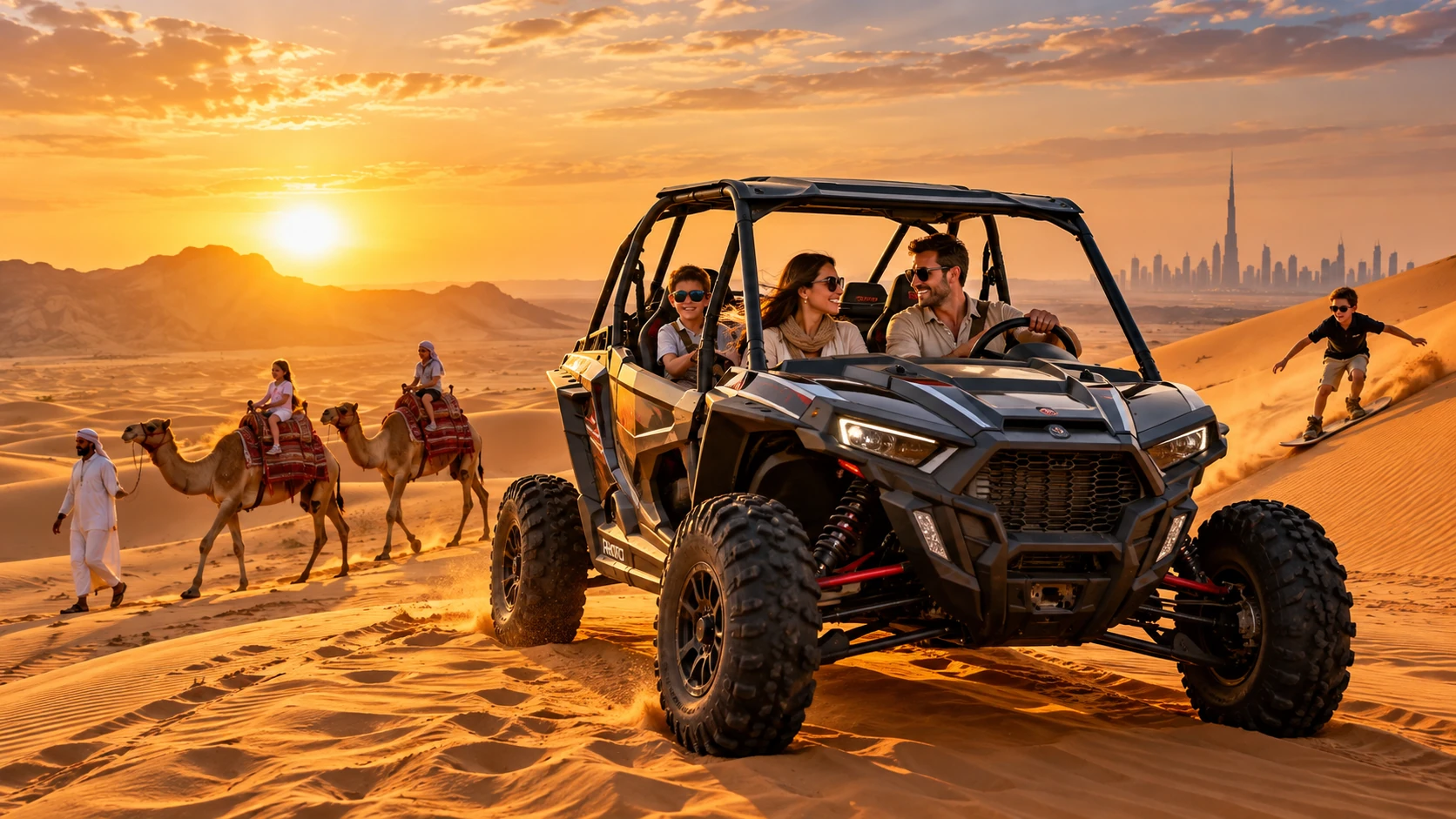Family Desert Adventure Dubai AED 1350
