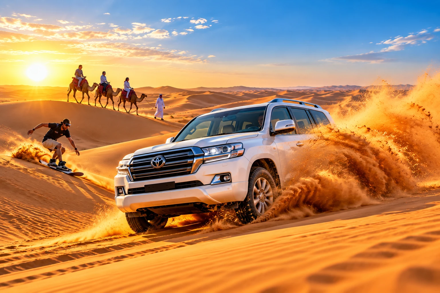 Morning Desert Safari Dubai AED 149 with transport included