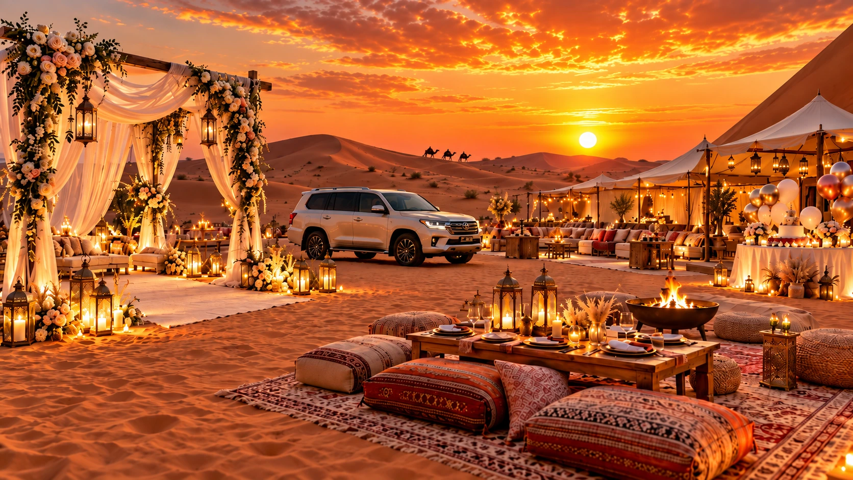 Private Desert Safari Dubai for Events and Groups